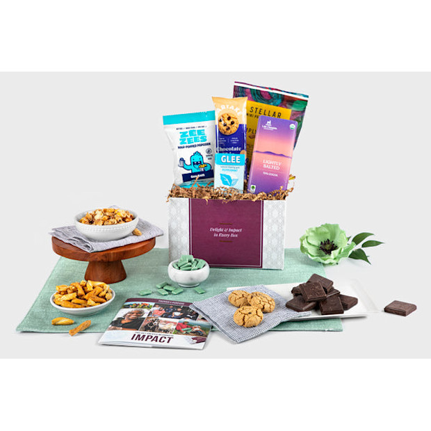 Packed with Purpose Snack Basket.