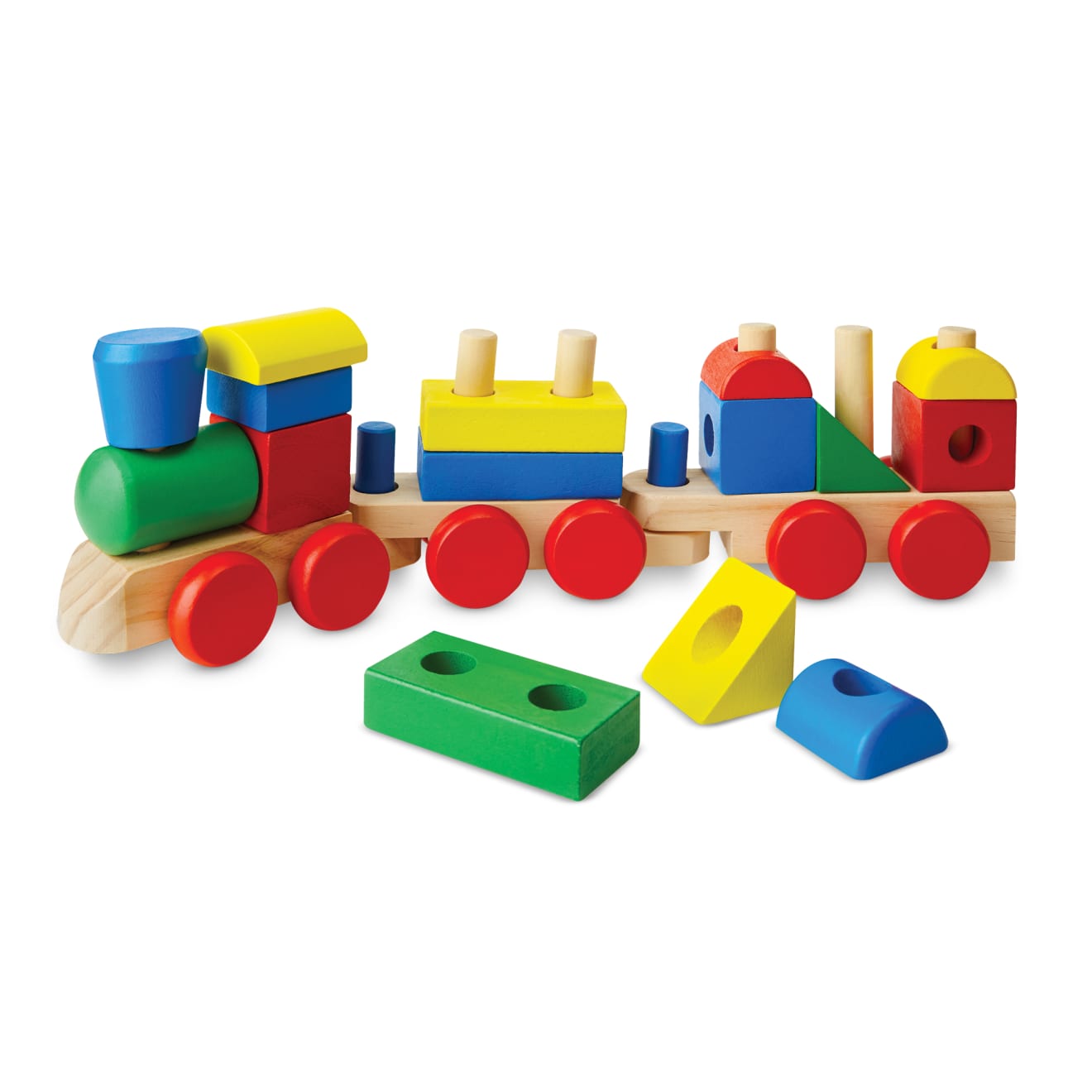 Melissa & Doug Stacking Train Toddler Toy.