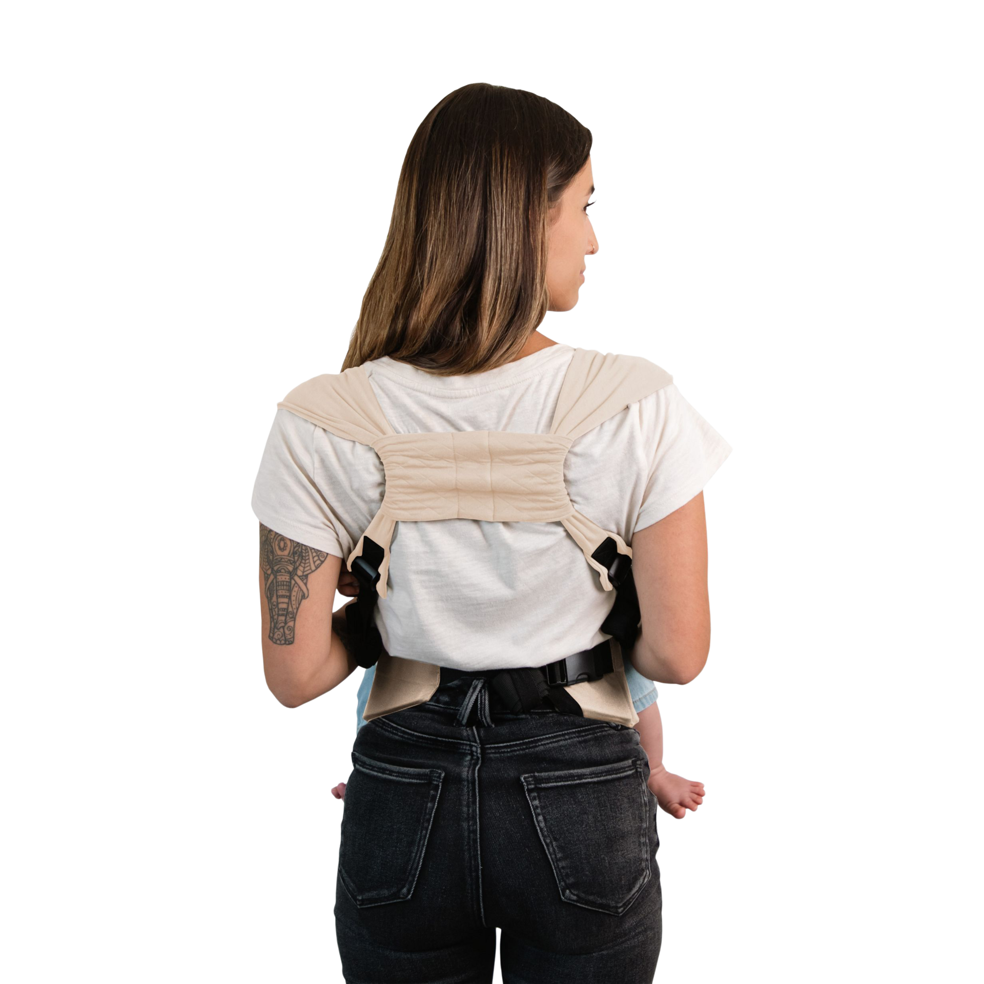 Moby Duet Hybrid Buckle Wrap Carrier.