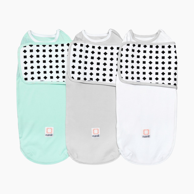 Nanit Breathing Wear Swaddle (3 Pack) - Small (0-3 Months).