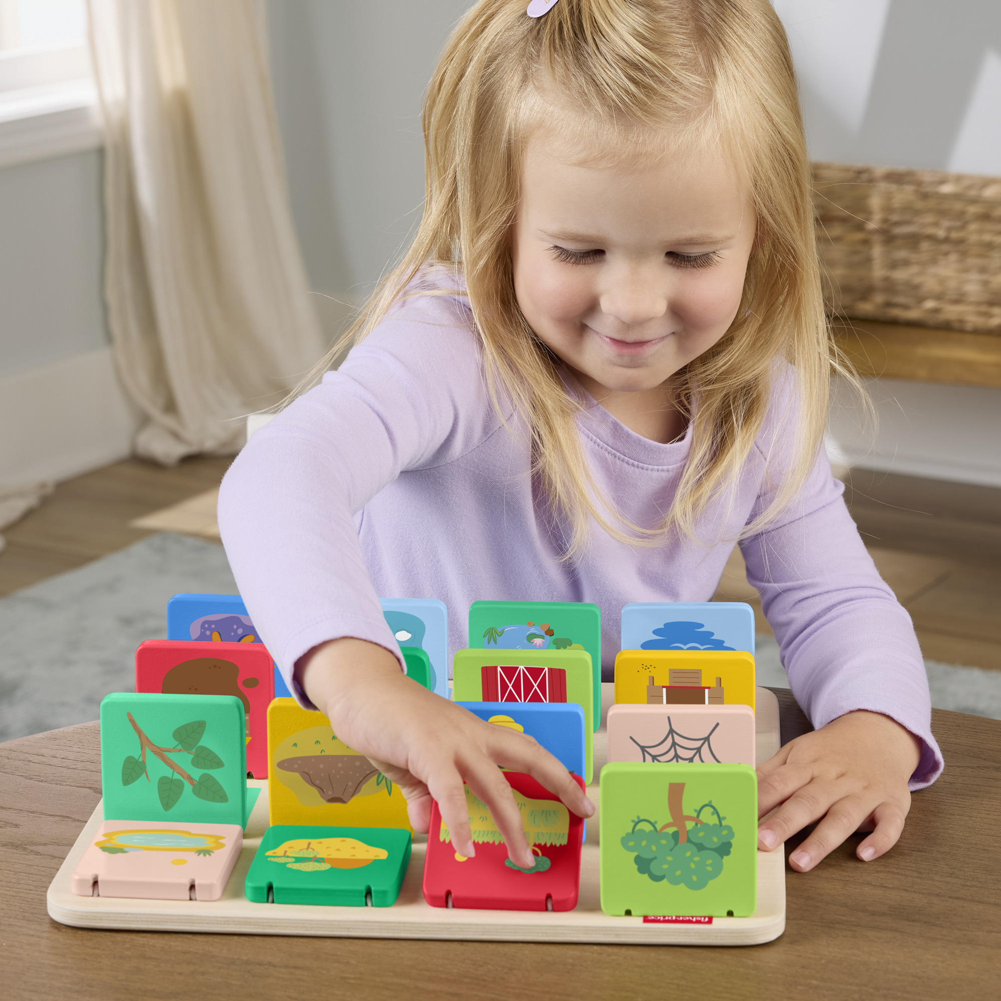 Fisher-Price Wooden Flip Board.