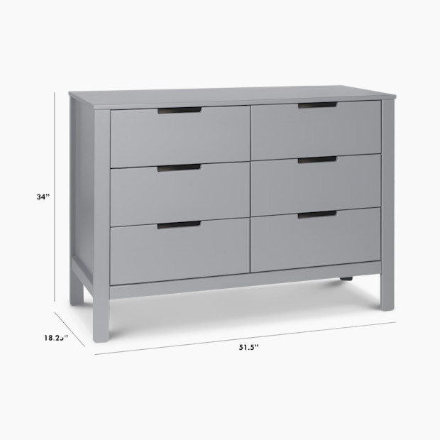 Carter's by DaVinci Colby 6Drawer Dresser Grey Babylist Shop