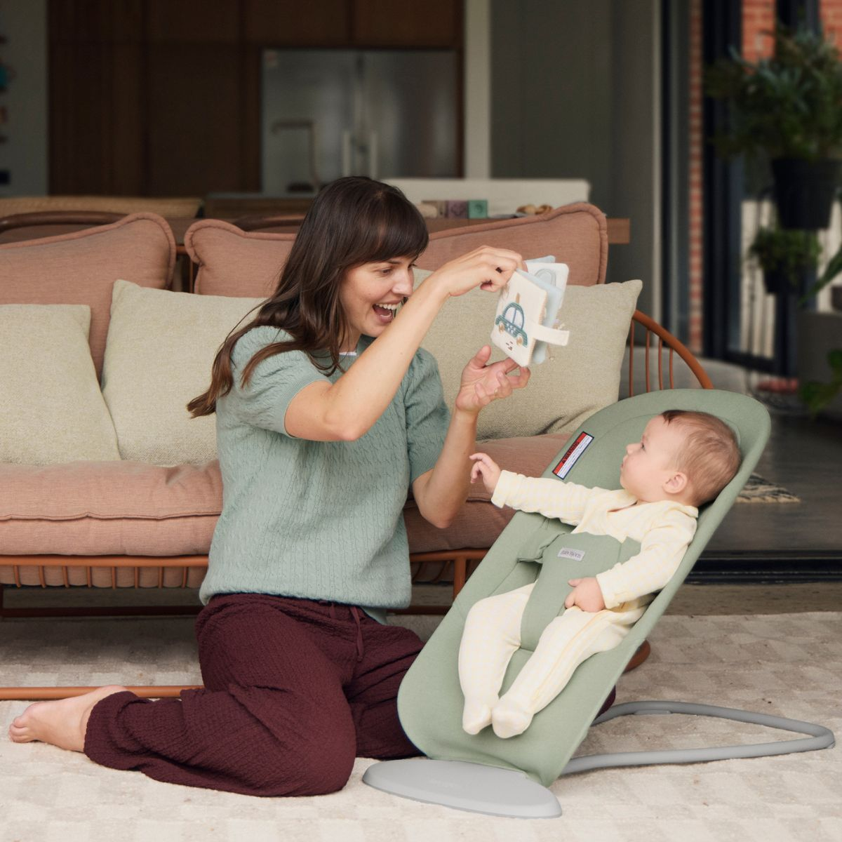BabyBjörn Bouncer Begin - Light Green.