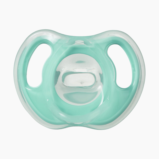 Tommee Tippee Ultra Light Silicone Pacifier - Blue/Aqua, 0-6 Months, 4.