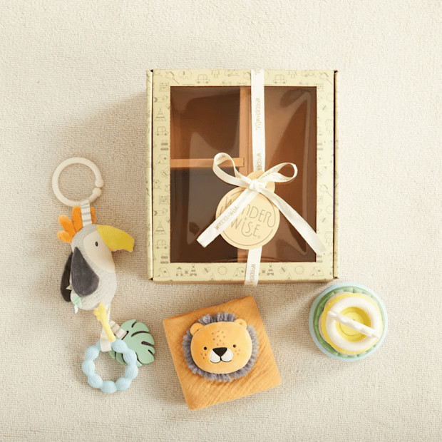 Wonder & Wise Hello Baby Gift Set 3-6 Months.