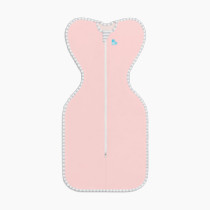 Love to Dream Swaddle UP, Baby Sleep Sack, Self-Soothing Swaddles for Newborns, Improves Sleep, Snug Fit Helps Calm Startle Reflex, New Born Essentials for Baby, 1.0 TOG, 5-8.5 lbs, Pink