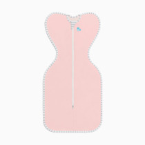 Love to Dream Swaddle UP Self-Soothing Sleep Sack 8-13 lbs., Dramatically Better Sleep, Snug Fit Calms Startle Reflex, 1.0 TOG, Dusty Pink, Small