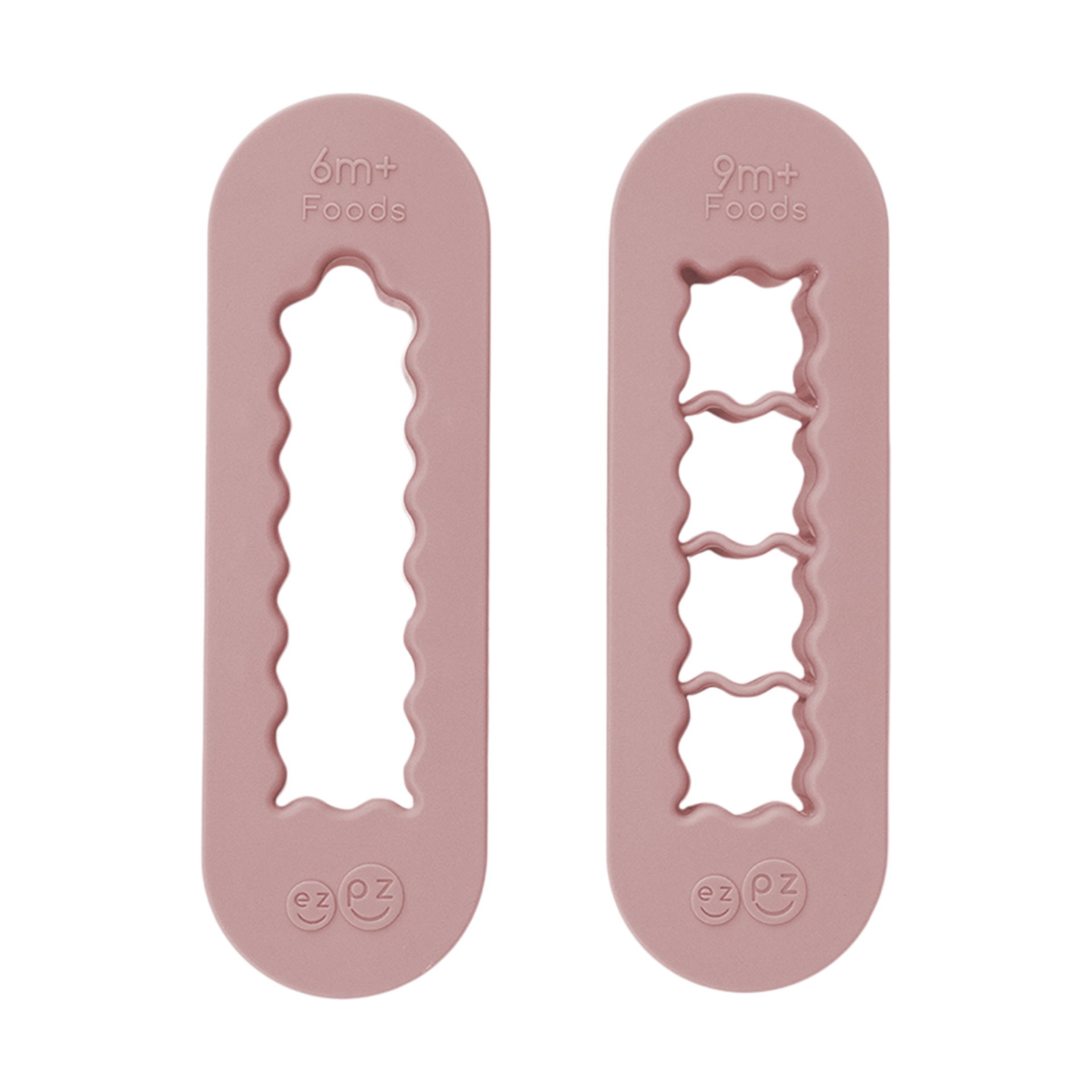 ezpz Baby-Led Weaning Food Cutters - Blush.