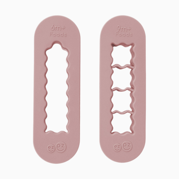ezpz Baby-Led Weaning Food Cutters - Blush.