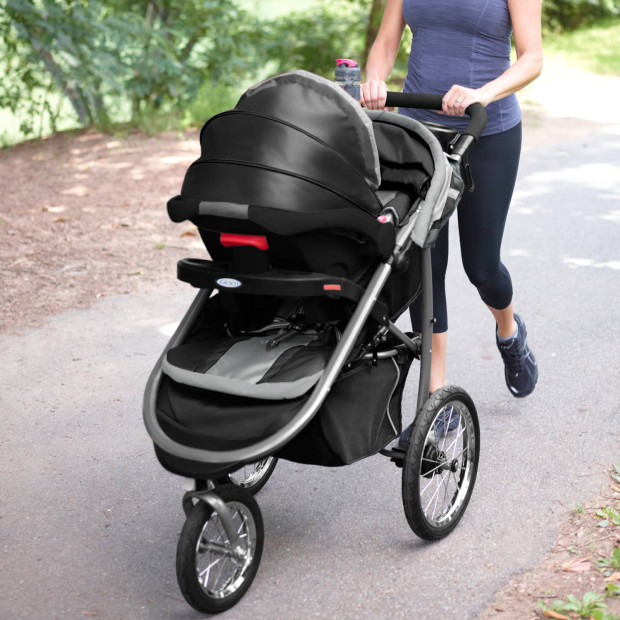 Graco Fastaction Fold Jogger Click Connect Stroller - Gotham.