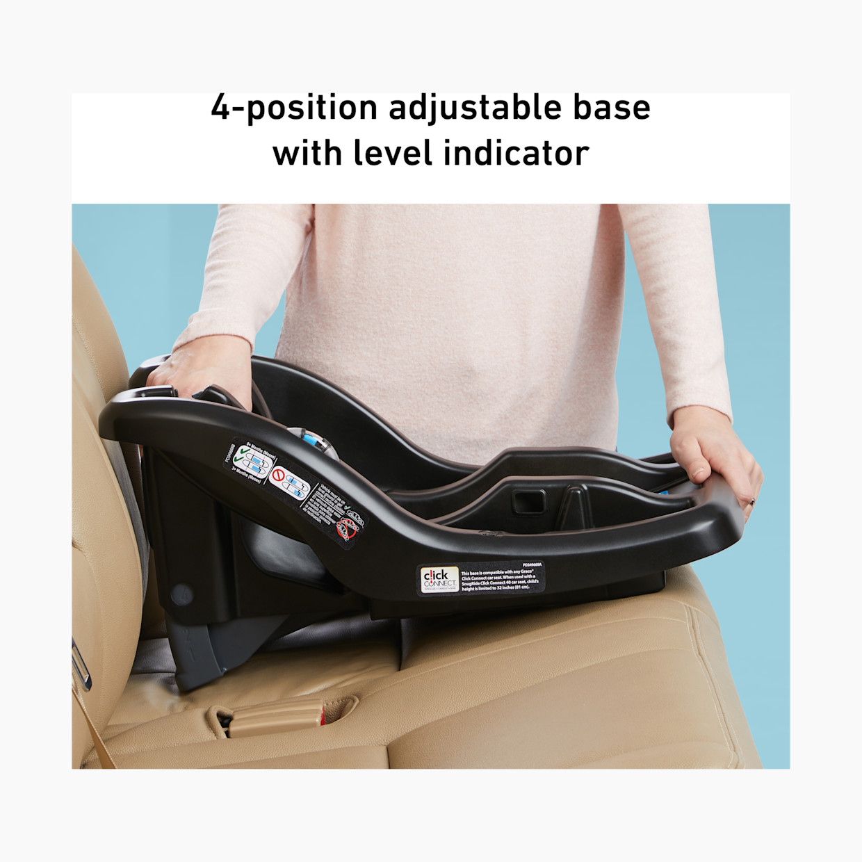 Graco SnugRide 35 Lite LX Infant Car Seat & Extra Base - Studio/Black.