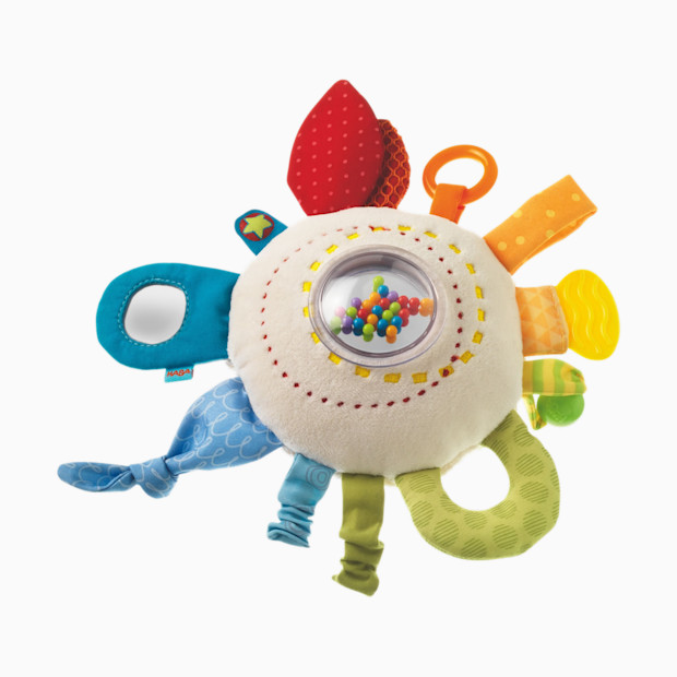 HABA Rainbow Round Teether Cuddly.
