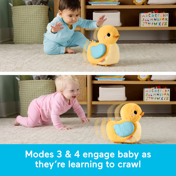 Fisher-Price 4-in-1 Cuddle & Crawl Duck.