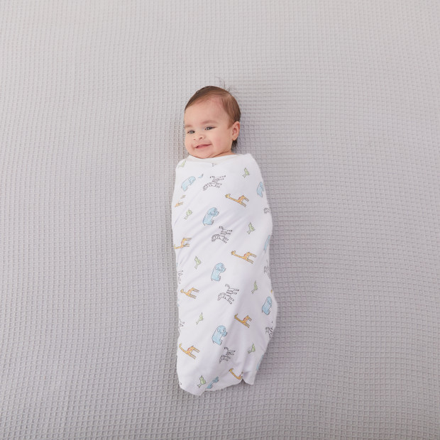 Aden + Anais Comfort Knit Large Swaddle Blanket - Jungle Jammin.