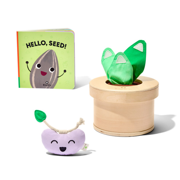 KiwiCo Growing Seeds Tissue Box Toy.