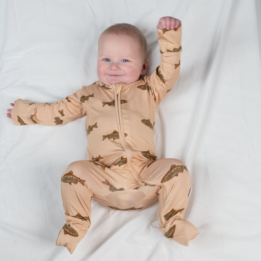Willow+Co Trout Footie.