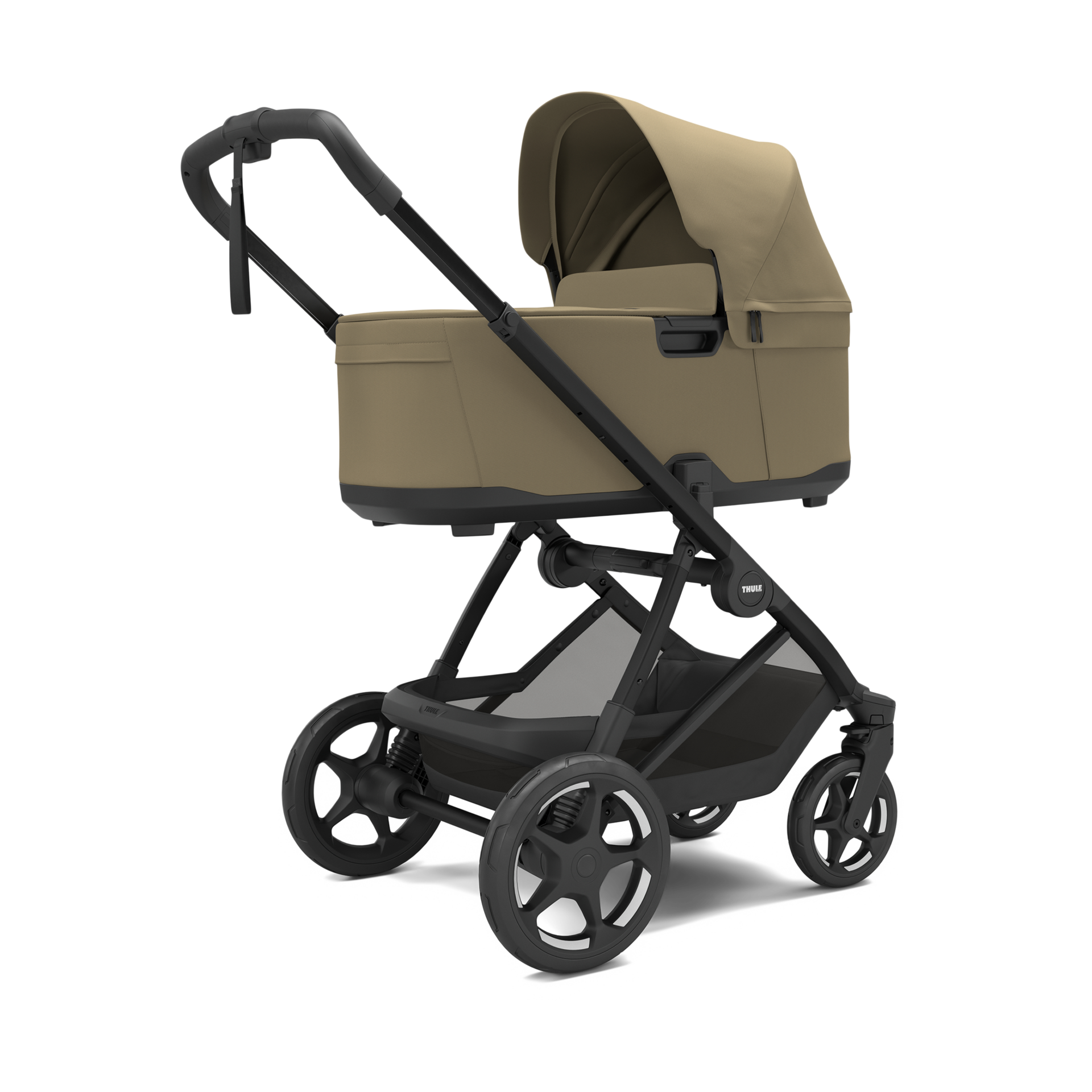 Thule Charm Stroller + Bassinet - Faded Khaki.