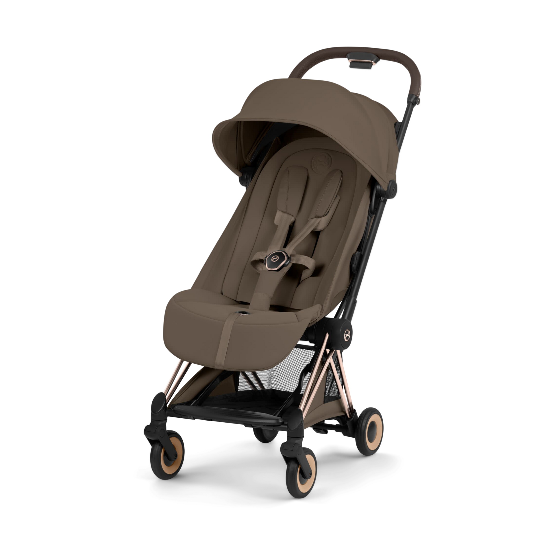 Thumbnail of Rose Gold Frame/Coconut Brown Lux Seat