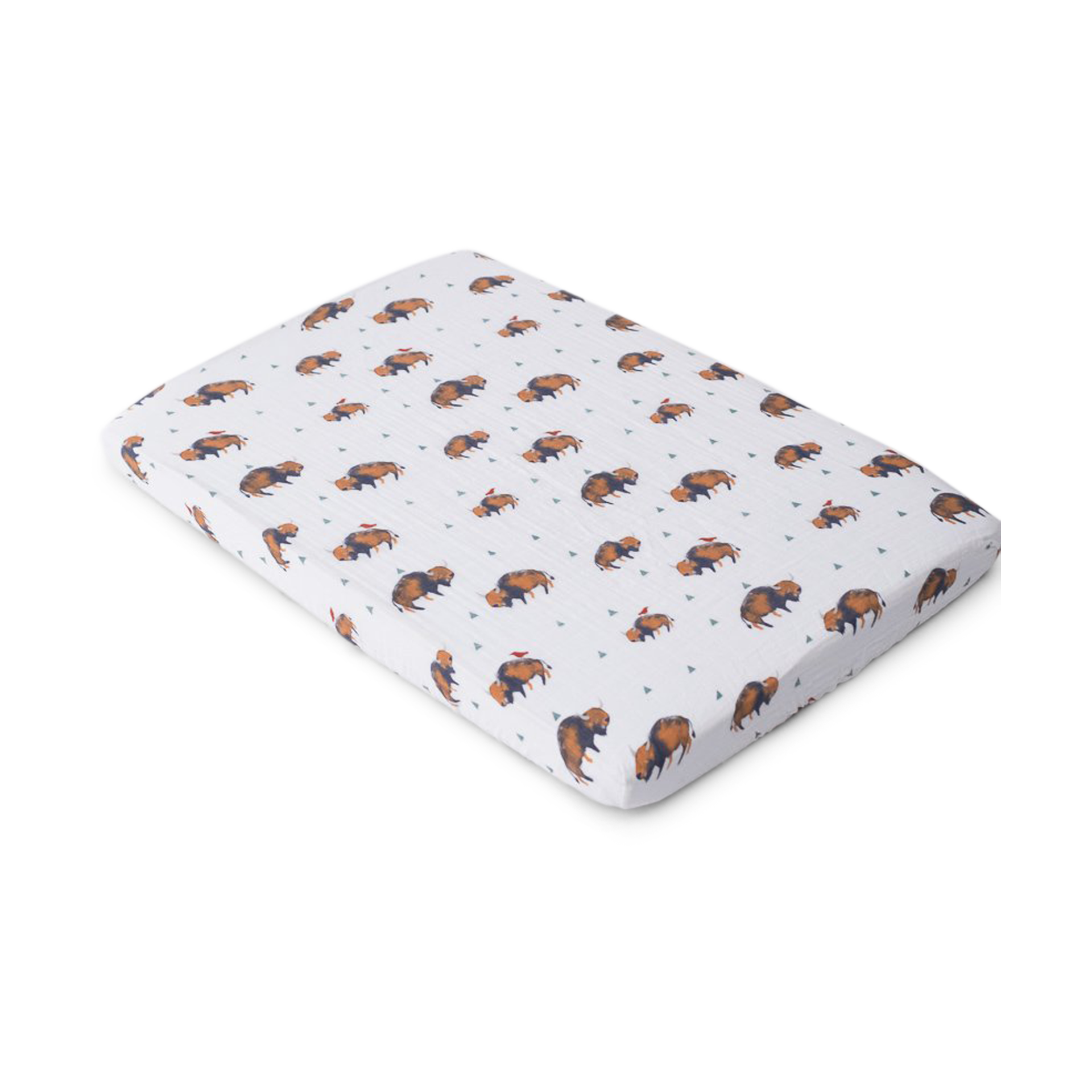 Little Unicorn Cotton Muslin Mini Crib Travel Crib Sheet