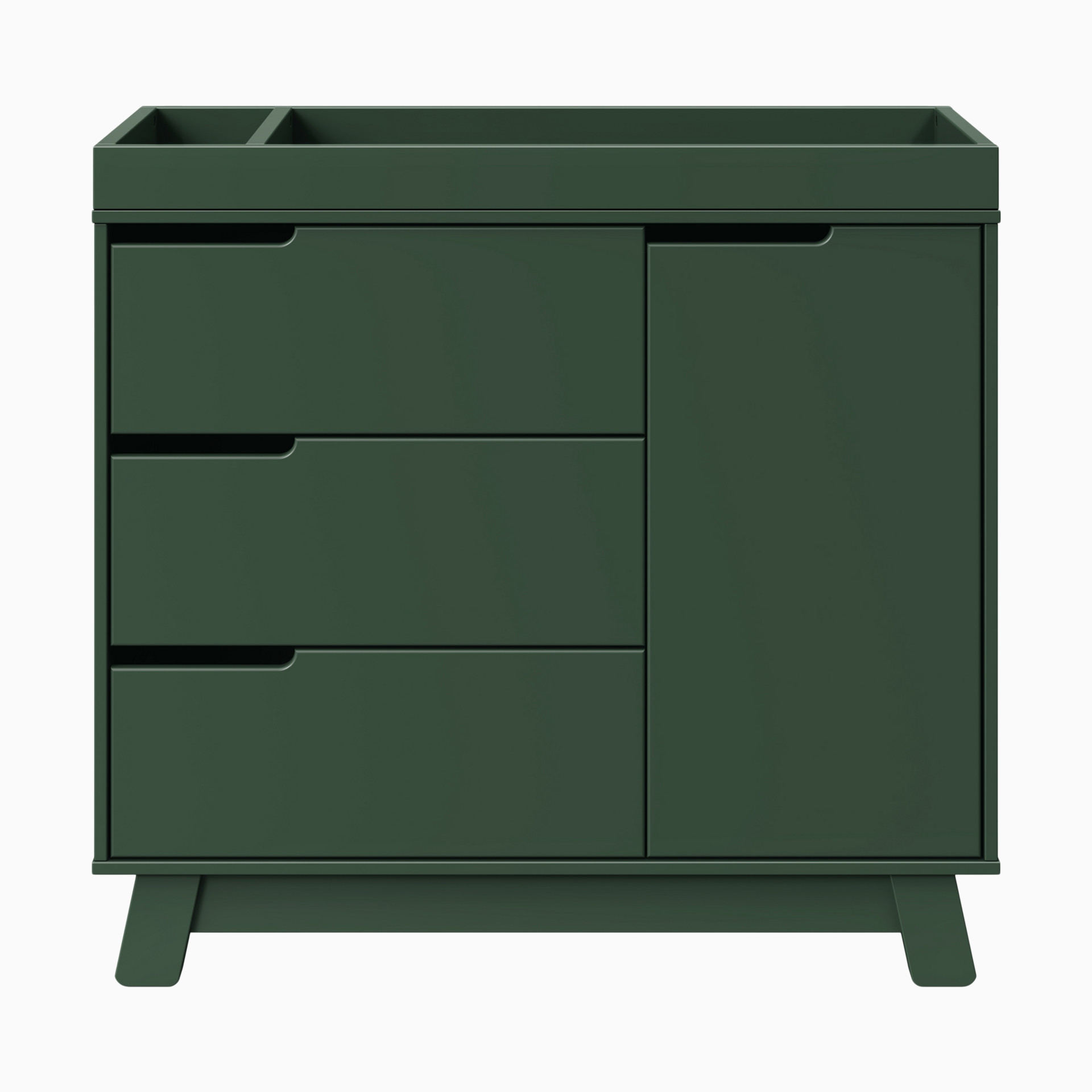 green emerald velvet dress Natural Solid Wood Changing Tables main image 1