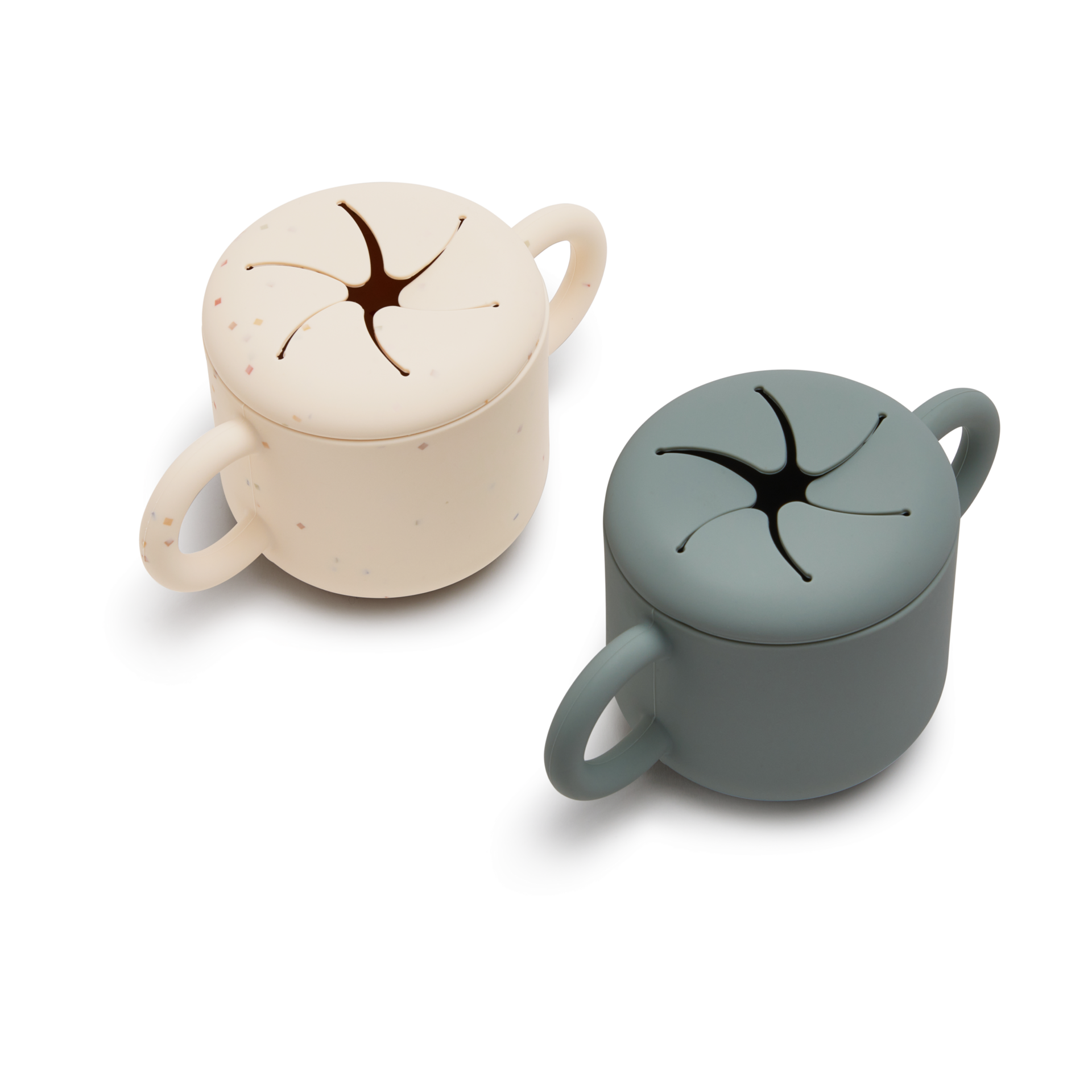 AEIOU Silicone Snack Cup (2 Pack).