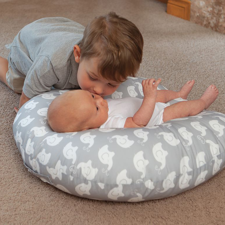 tummy time newborn boppy