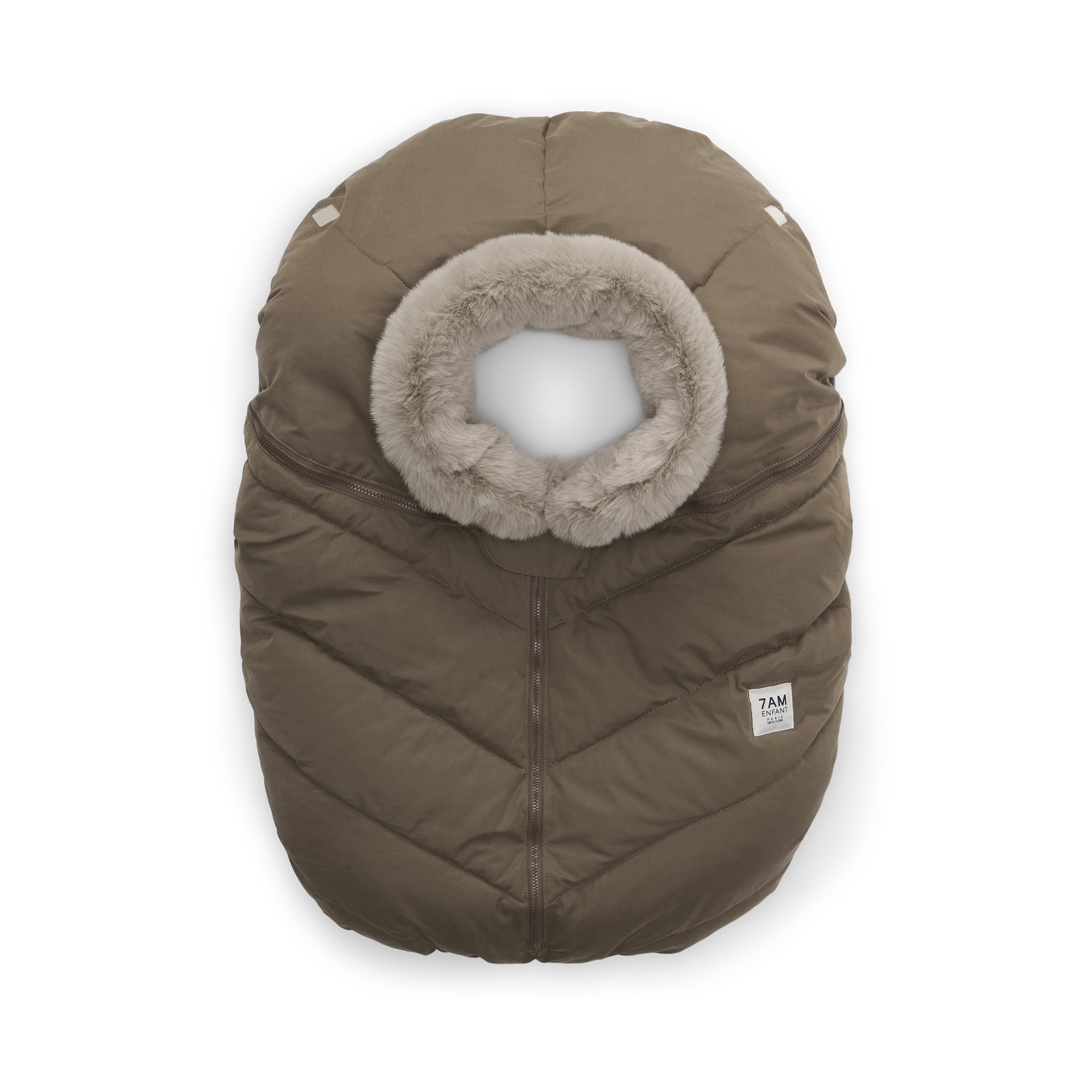 Thumbnail of Moss Brown/Greige Fur