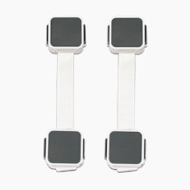 Munchkin® Xtraguard™ Child Safety Cabinet Locks, Double Locking Latches for Babyproofing Appliances, Toilets and More, 2 Count