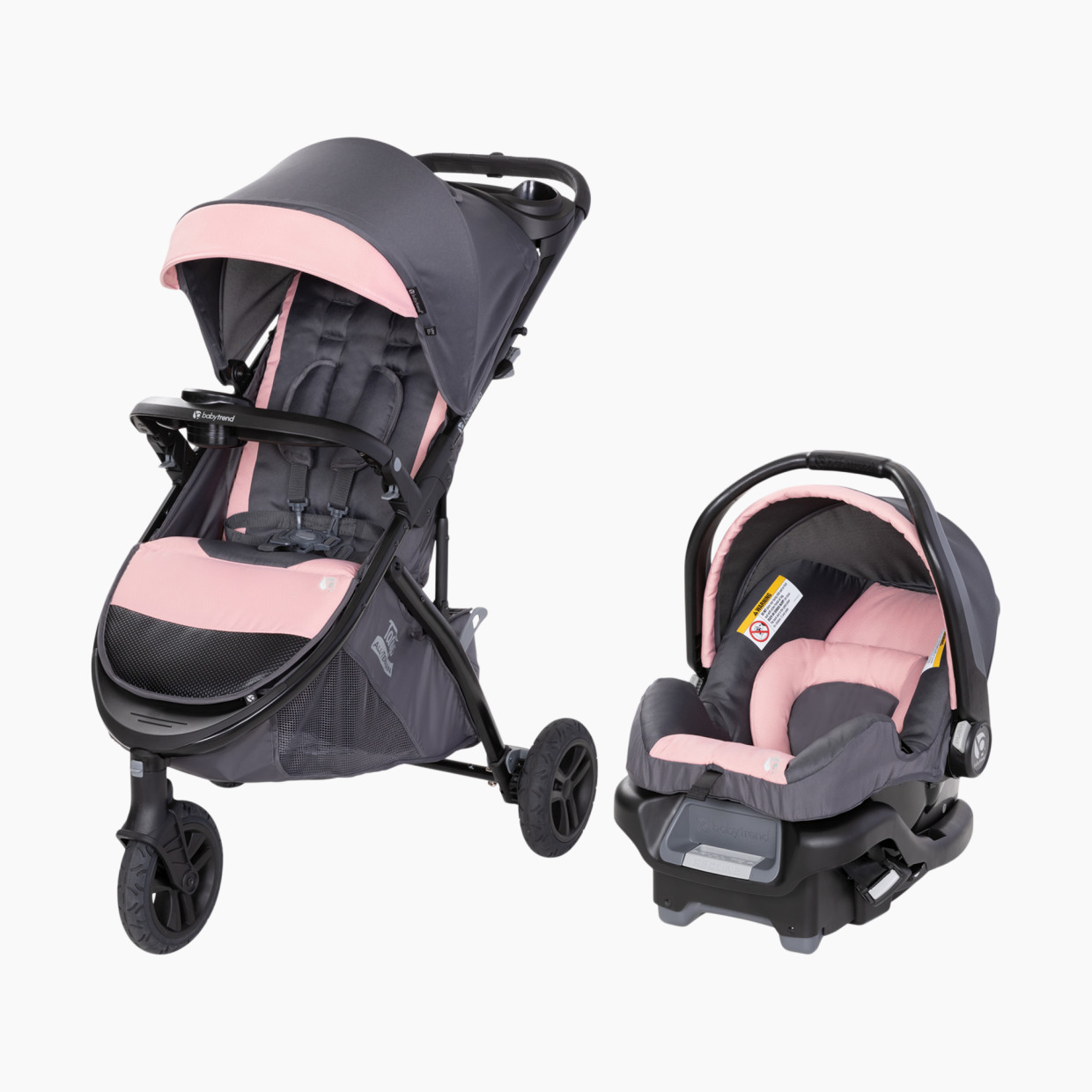Baby Trend Tango 3 All-Terrain Travel System - Ultra Pink.