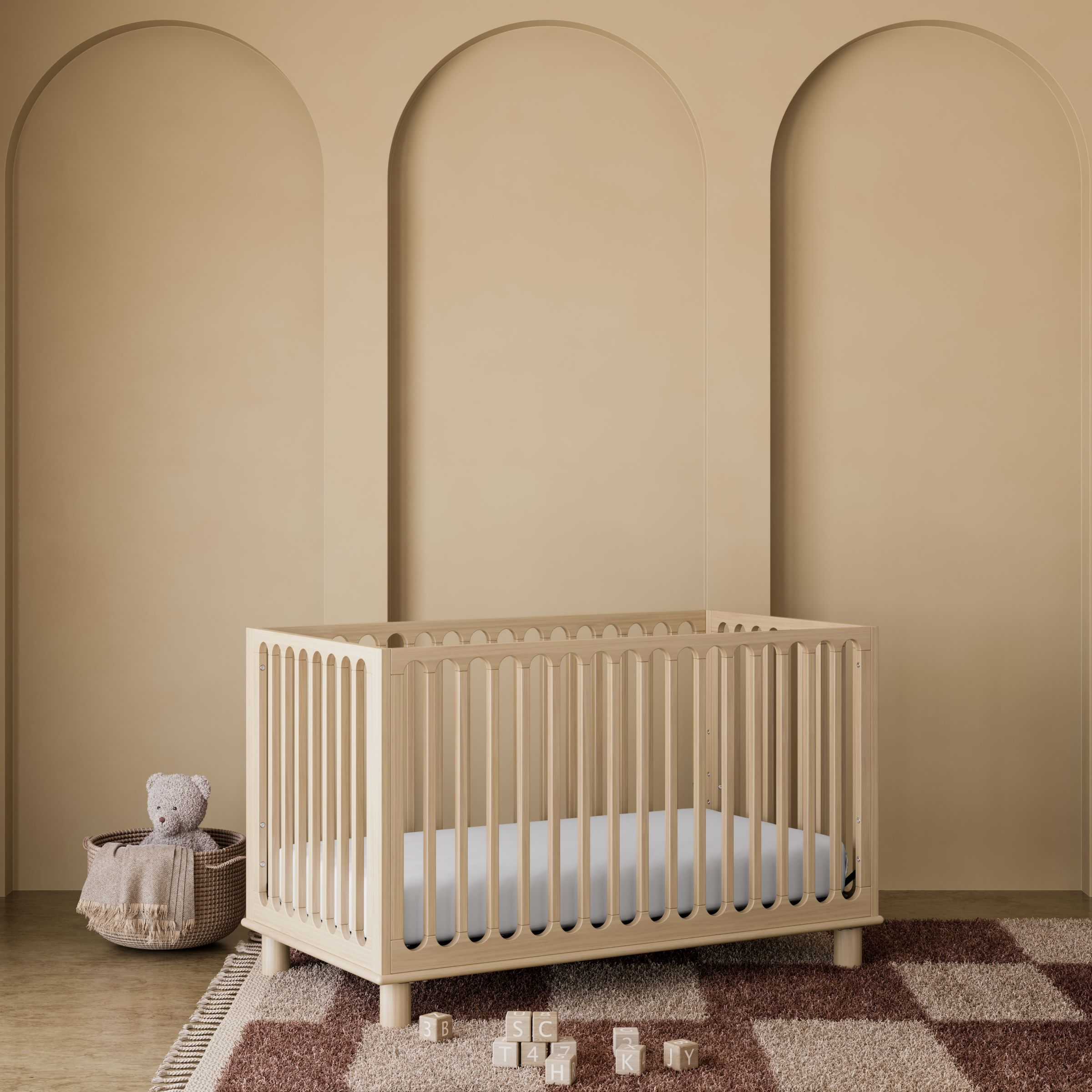 Storkcraft Sicily Deluxe 3-in-1 Convertible Crib.