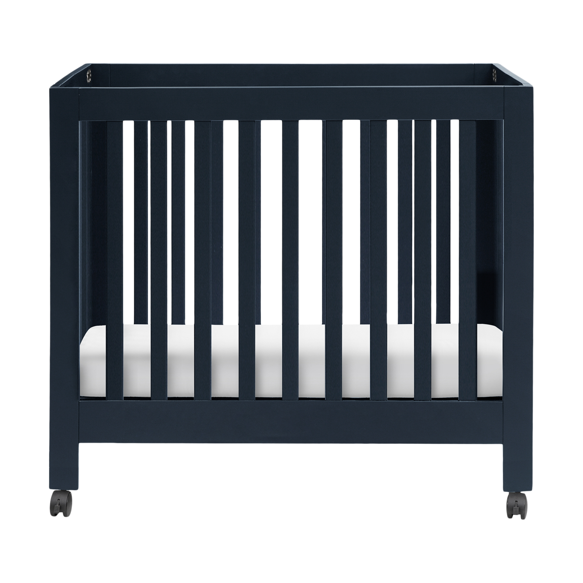 babyletto Origami Mini Crib Navy Babylist Shop