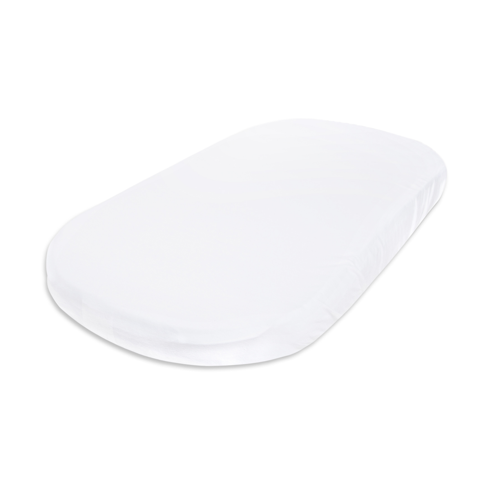 Burt's Bees Baby Organic Cotton Fitted Sheet Cloud White Babylist Shop