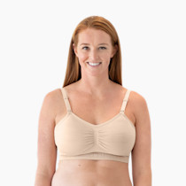 Kindred Bravely Sublime Pumping Bra Hands Free, Adjustable Pumping & Nursing Bra with EasyClip for All Breast Pumps