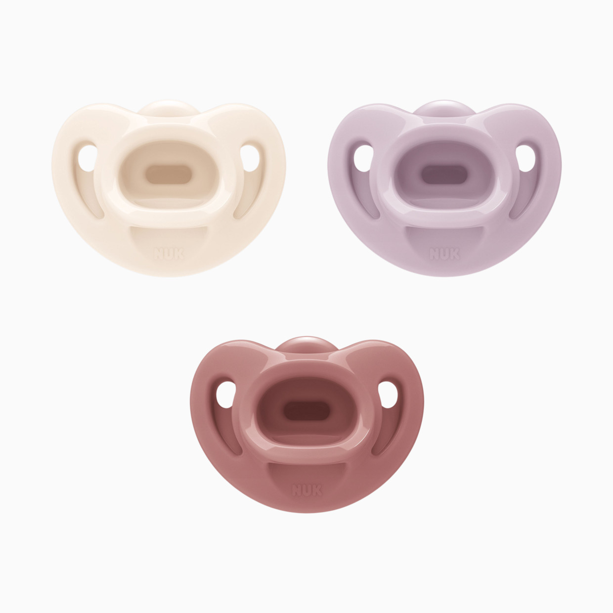 NUK First Choice Comfy Pacifier 0-6 months (3 pack) - Assorted Colors.