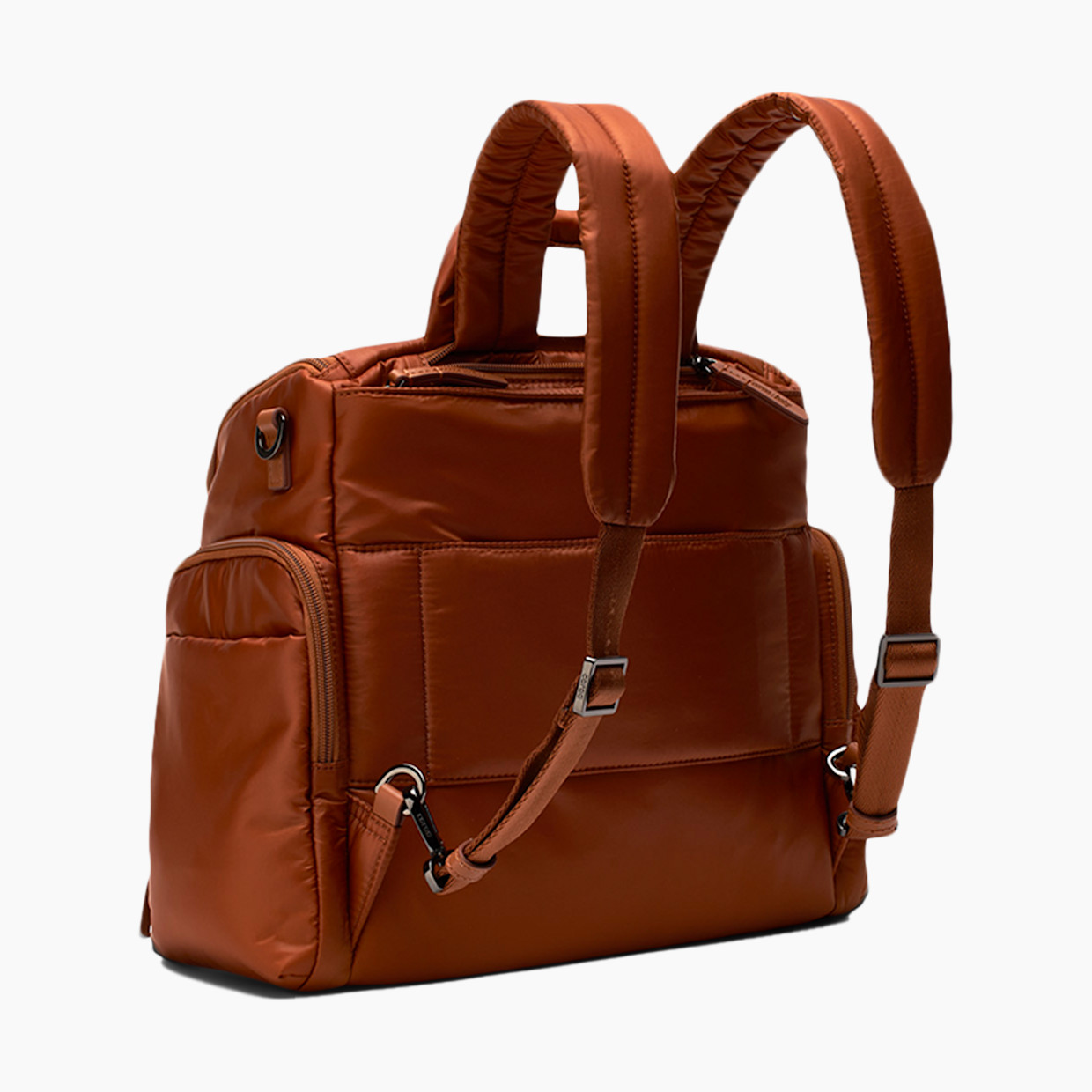 Caraa Baby Bag Nylon - Clay, Medium.