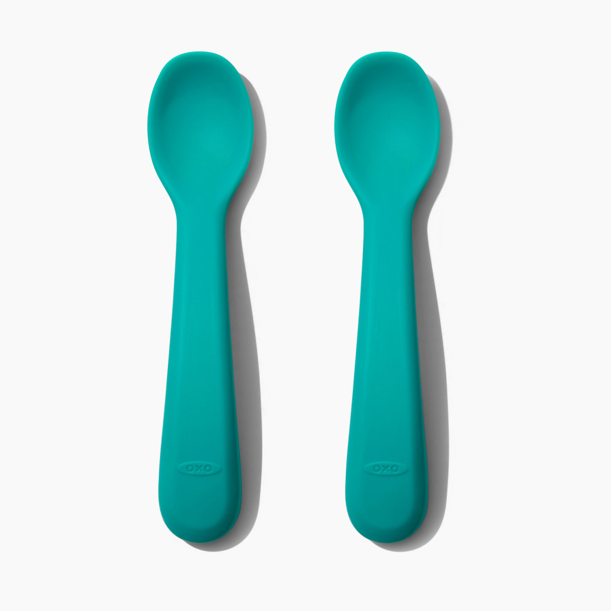 OXO Tot Silicone Spoon Set (Pack of 2) - Teal.