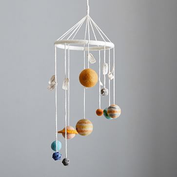 Wool Planet Ceiling Mobile - $39.00.