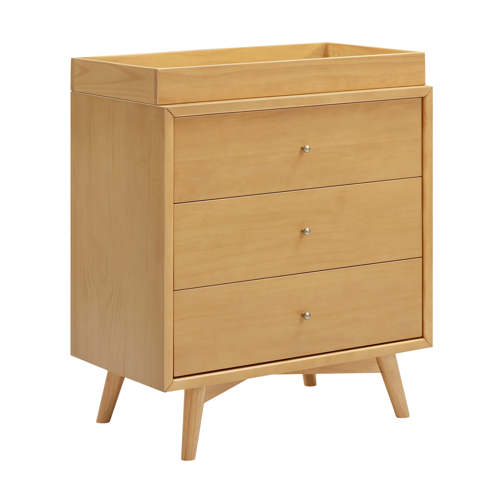 babyletto Universal Removable Changing Tray - Honey.