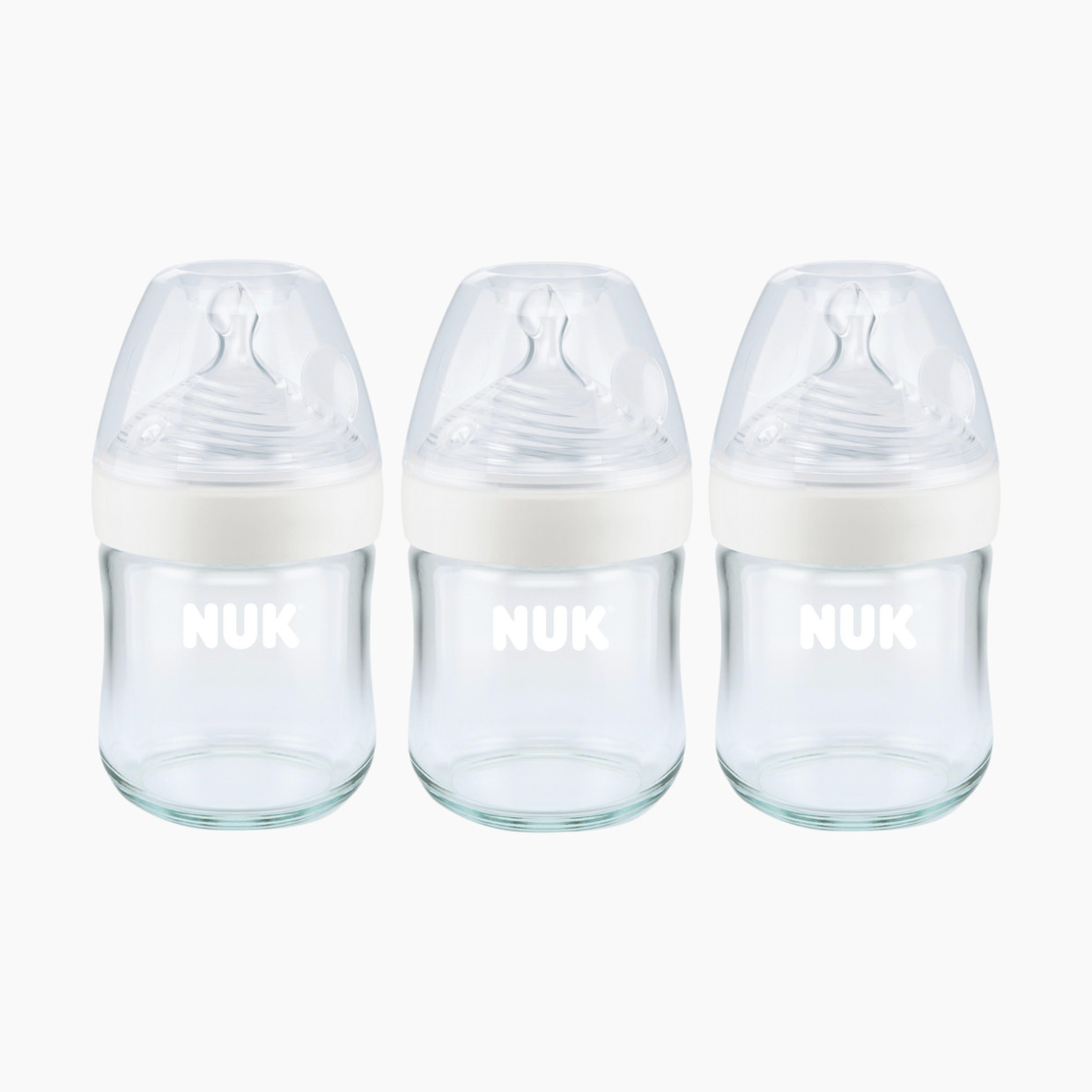 NUK Simply Natural Glass (3 Pack) - 4oz.