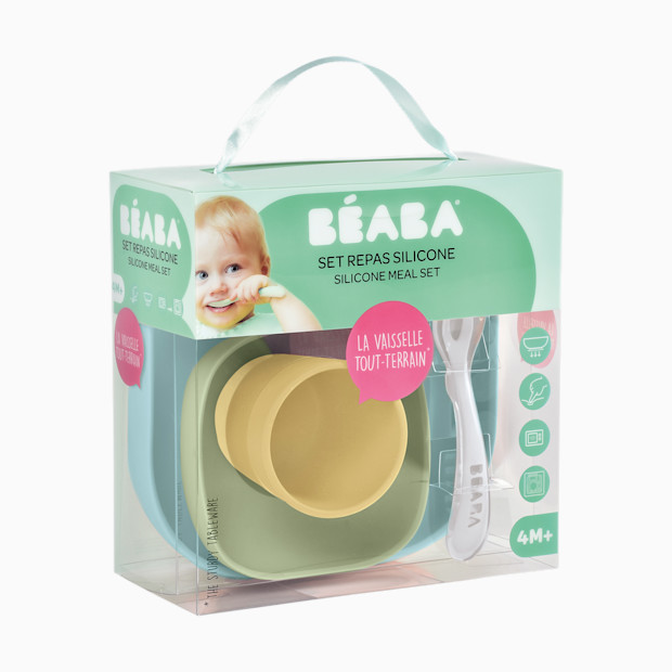Beaba Silicone Suction Meal Set (Pack of 4).