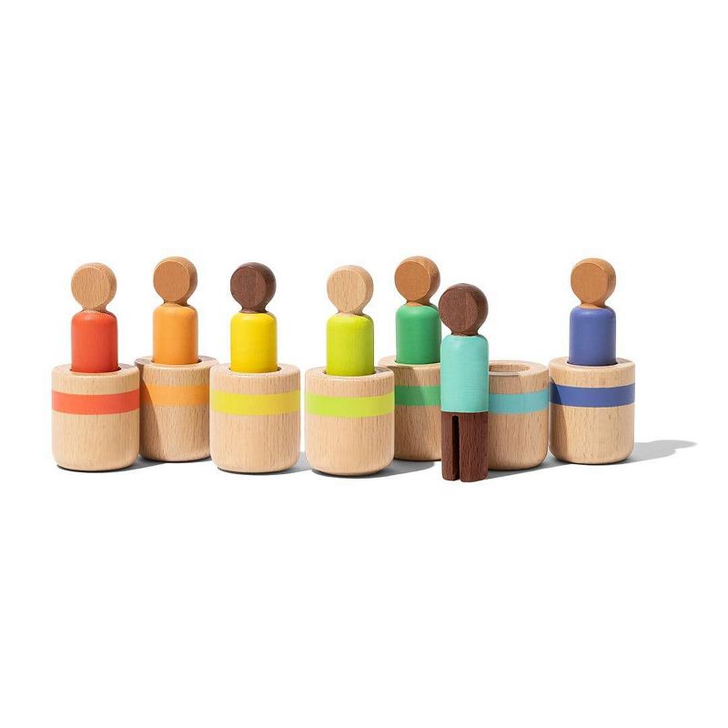 Lovevery Post & Play Peg People.