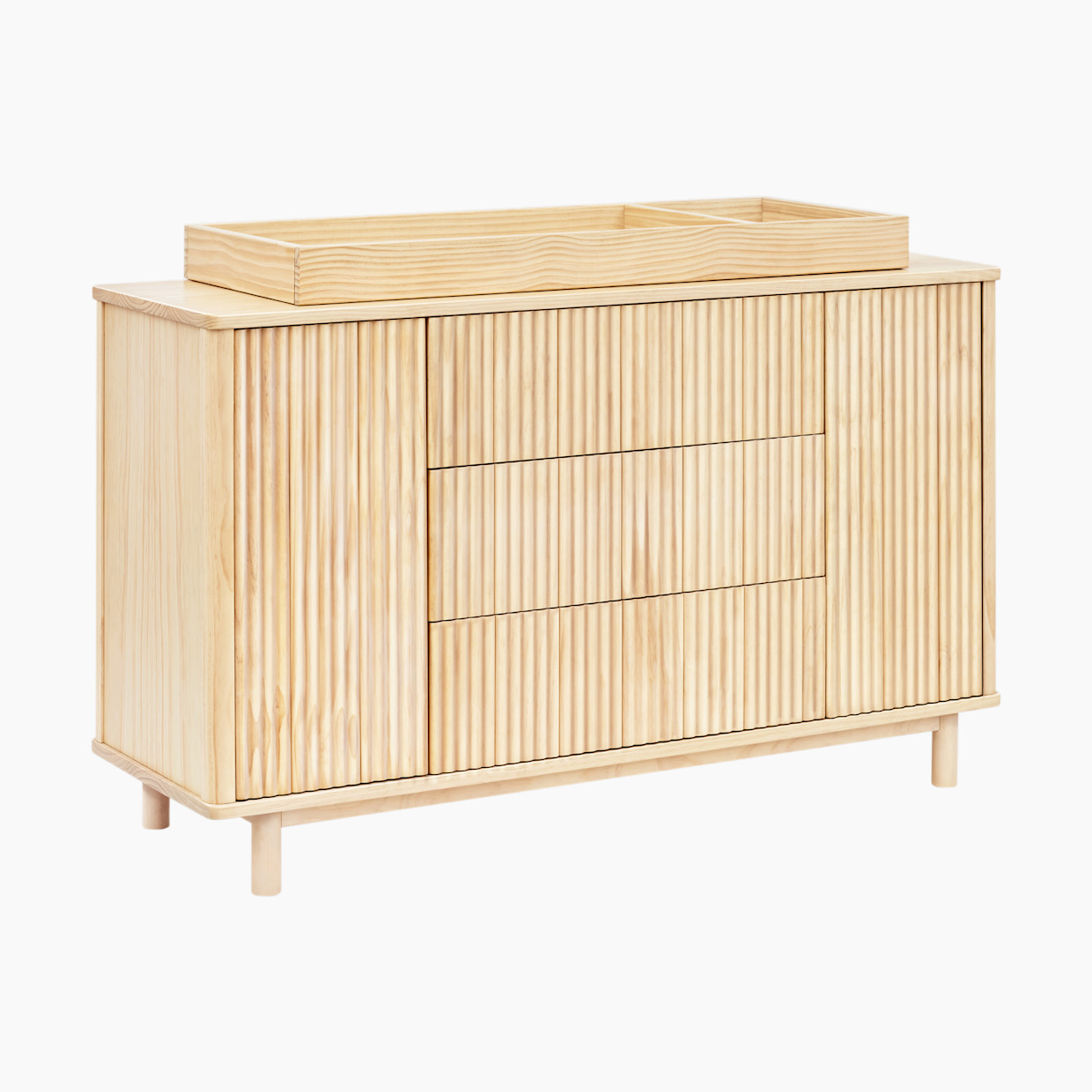 babyletto Universal Wide Removable Changing Tray - Blonde.