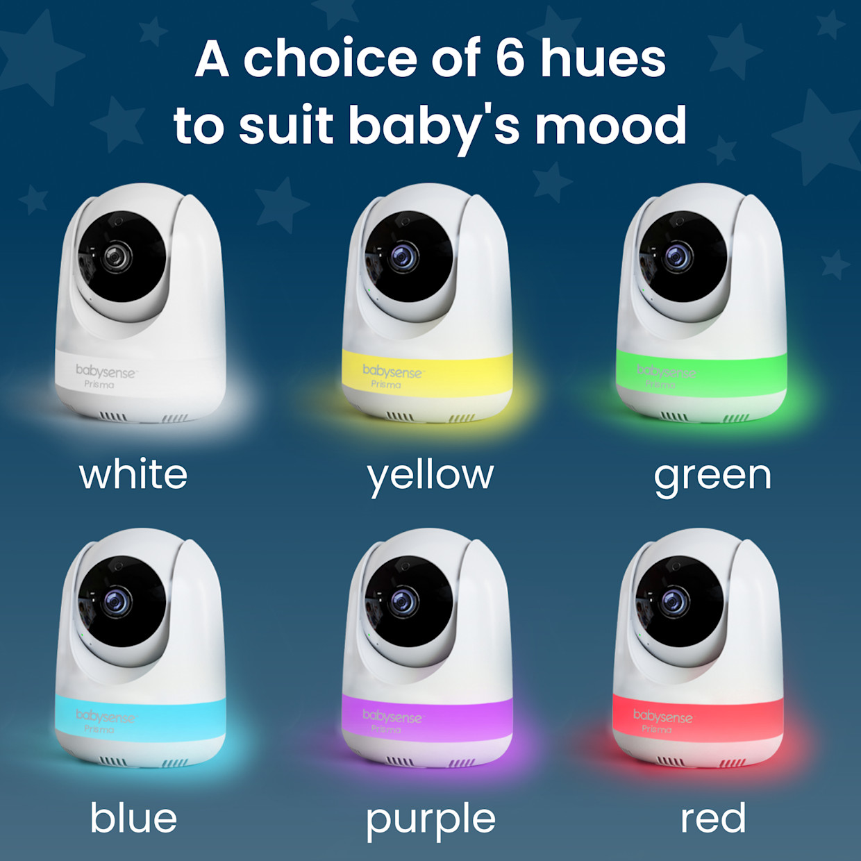 Babysense Prisma Baby Monitor - 2 Cameras.