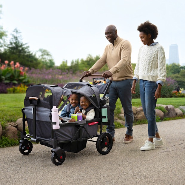 Radio Flyer Voya Quad Stroller Wagon.