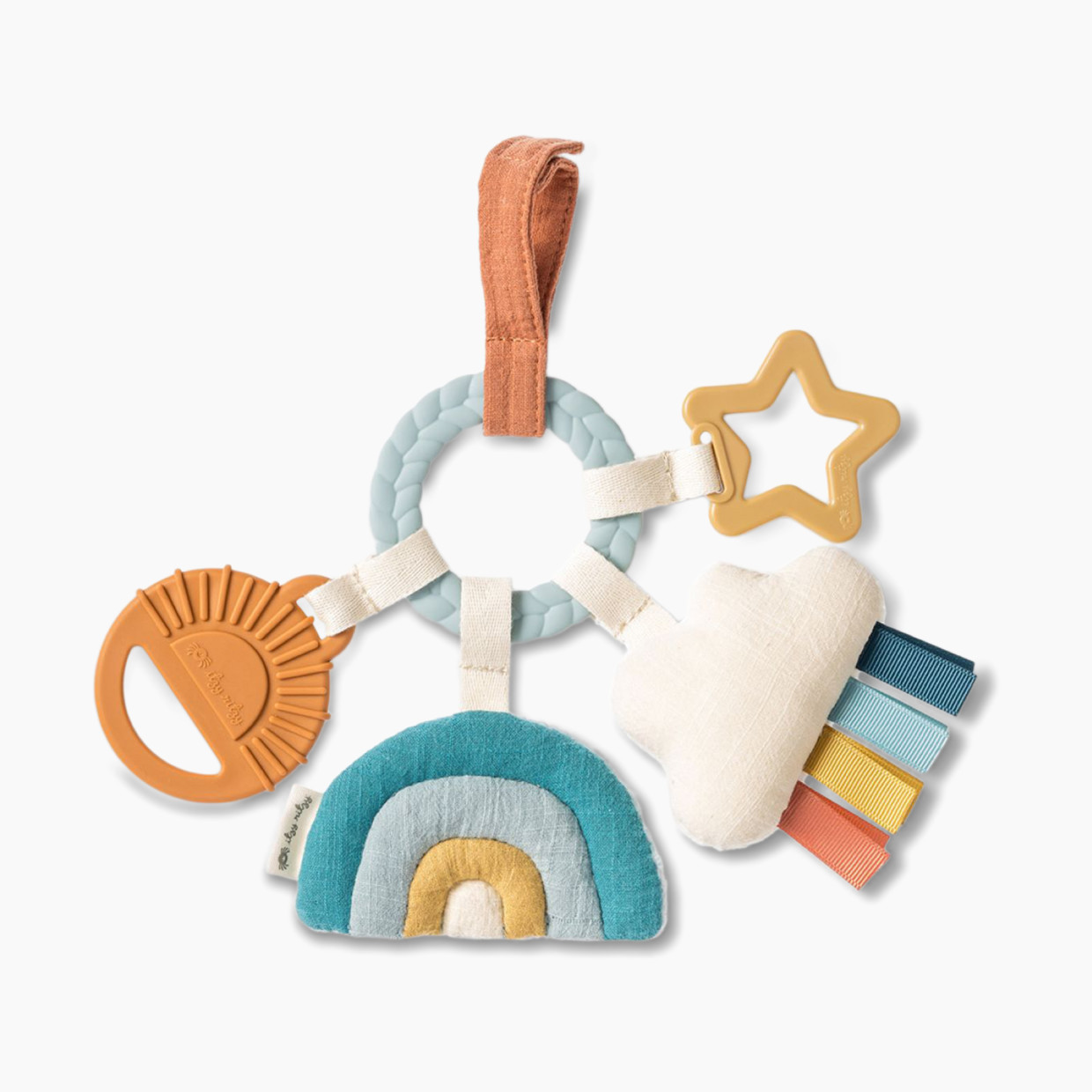 Itzy Ritzy Bitzy Busy Ring Teething Activity Toy - Cloud.