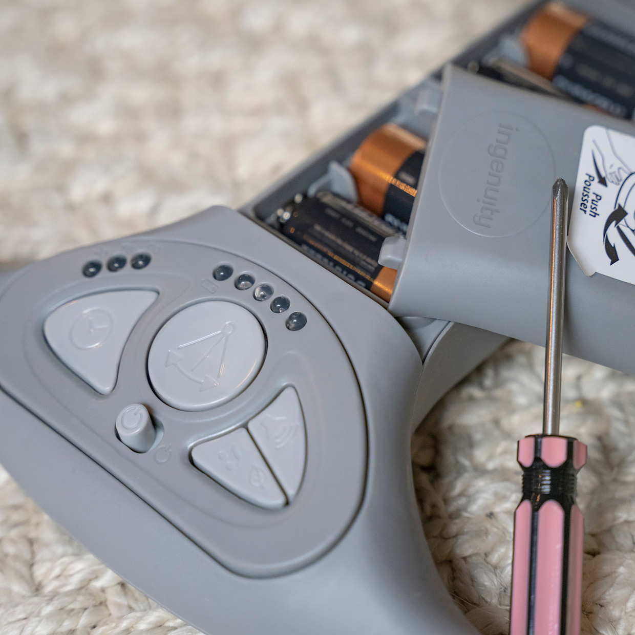 Ingenuity Swing ‘N Go Portable Baby Swing - Bella Teddy.