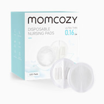 Momcozy Ultra-Thin Disposable Nursing Pads, Super Absorbent and Breathable Breastfeeding Pads, Make The Breasts Light and Unburdened, 3D Shape for The Best Fit, Individually Packaged(120 Count)