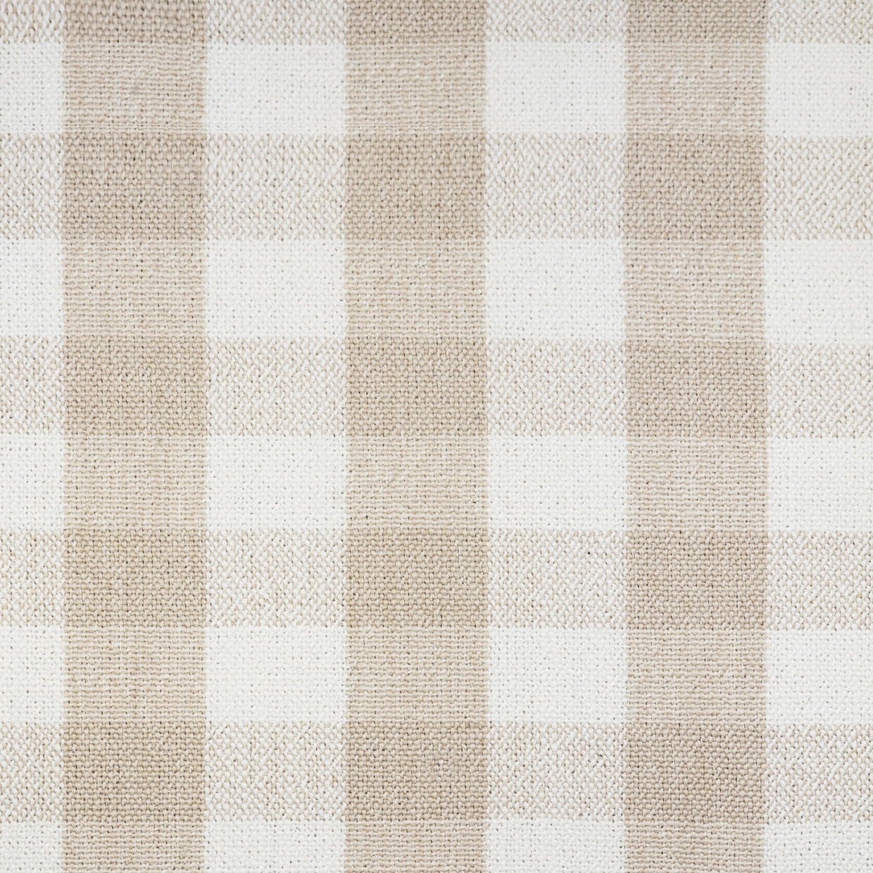 Namesake Crewe Electronic Recliner and Swivel Glider - Tan Gingham With Light Wood Base.