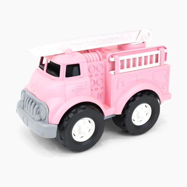 Green Toys Recycled Plastic Fire Truck - Pink.
