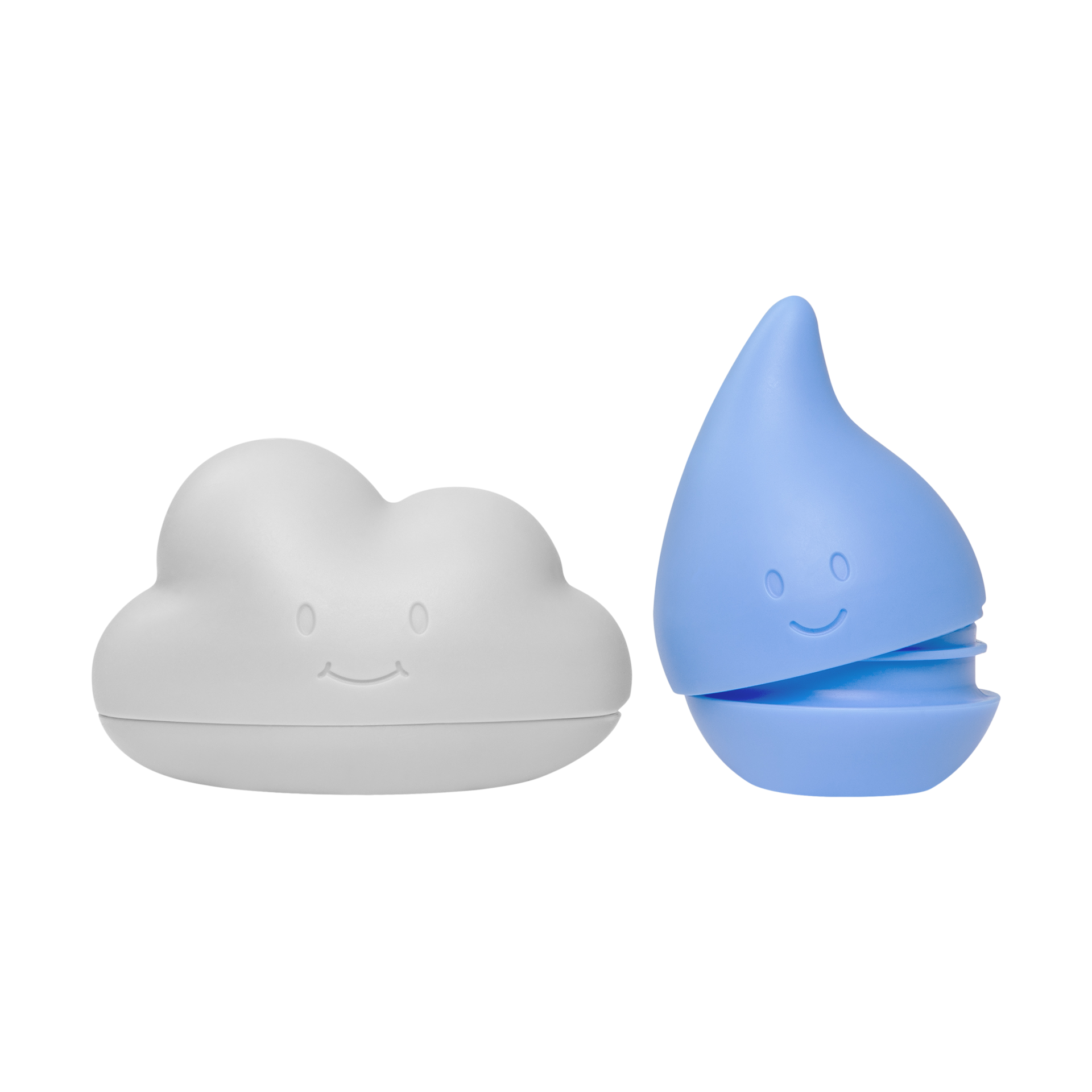 Ubbi Cloud and Droplet Bath Toys.